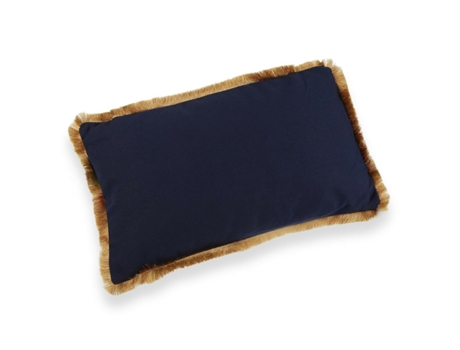 Almohada Decorativa VERSA (50.00 x 10.00 x 30.00 cm - Algodón - Azul)