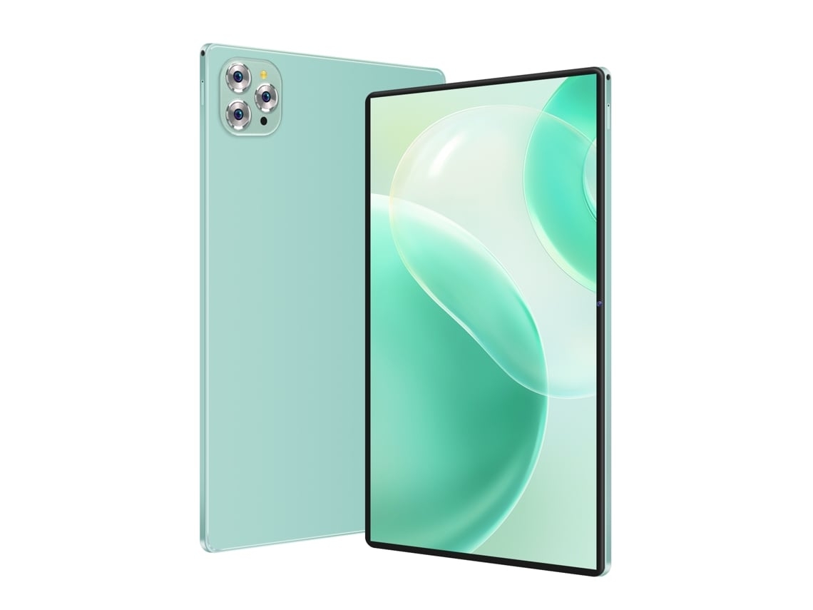 Tableta Veanxin V62 con Bluetooth, funda de cuero, auriculares, lápiz óptico, 10,1 pulgadas, 64 GB, 4 GB de RAM, Wi-Fi 4G, color verde