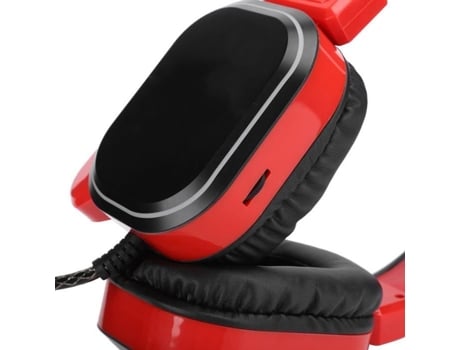 Auriculares con cable USB HURRISE, auriculares para juegos con cable USB, accesorio de altavoz de ordenador de 50mm montado en la cabeza con cable Rgb