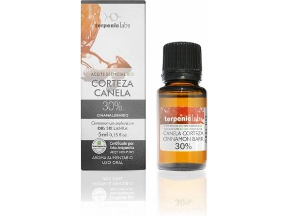 Aceite Essencial TERPENIC Casca De Canela % (5 ml de óleo essencial (Canela))