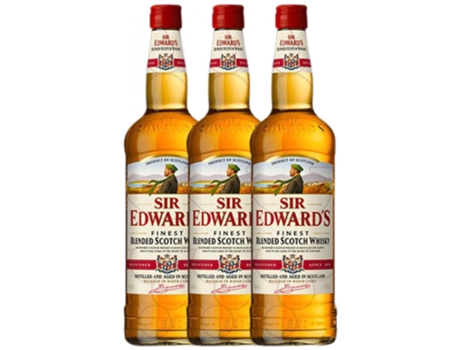 Whisky BARDINET Blended Bardinet Sir Edward's (1 L - 3 unidades)