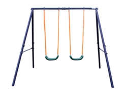 Columpio Doble, Apto Para Niños De 3 A 8 Años, Hasta 91 Kg, Robusto, De Fácil Instalación.