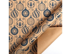 Papel de regalo navideño Eifson, hoja de papel kraft para envolver regalos de Navidad, 43 cm x 3 m (16)