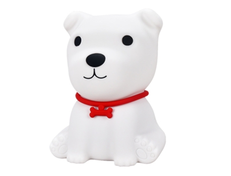 Lámpara USB Recargable para Perro Cachorro Lindo - Luces de Colores ZMDECQNA