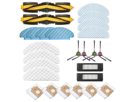 26 piezas de repuesto para Ecovacs Deebot Ozmo T8 accesorios para aspiradoras cepillos filtros