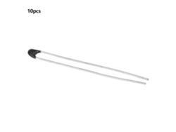 Sensor de temperatura NTC MF52 de alta precisión (10 unidades, cable de 30 mm, 100 kB, B3950 L30)