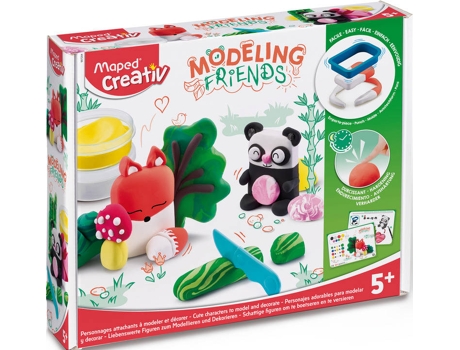 Plastilina MAPED CREATIV Set Pasta De Modelar Animales Hermoso