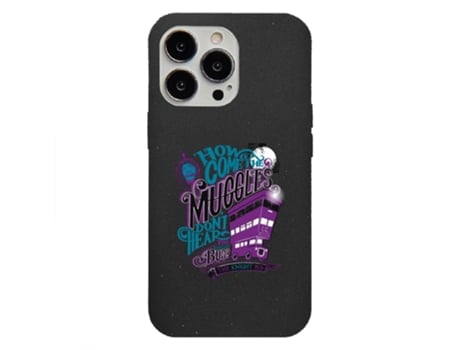 Funda Oficial Harry Potter Muggles Knight Bus Warner Bros Compostable para iPhone 13 Pro PHONECASES3D