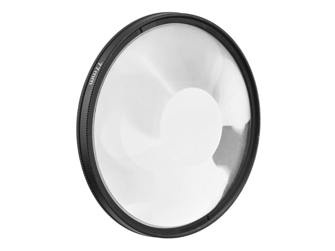 Filtro caleidoscópico de prisma Whirlpool de 72 mm y 77 mm para uso con cámara y manual.
