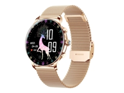 Smartwatches, pantalla HD de 1,39 pulgadas, resistencia al agua IP67, compatibles con iPhone y Android, dorados, Yizhood