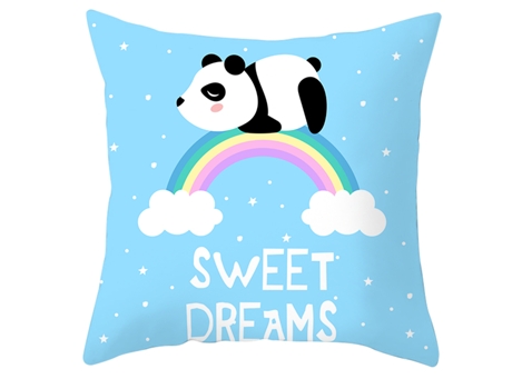 Serie de Funda Decorativa de Almohada Aartoon Animals Sunflower