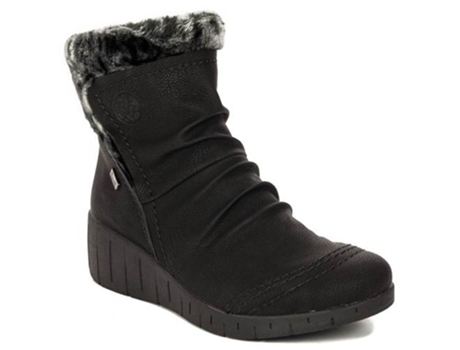 Botines RIEKER Negro (38)