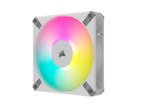 Cooler CORSAIR Icue Af120 Rgb Elite 120 mm 2100Rpm 34.1Db Tecnología Airguide Blanco