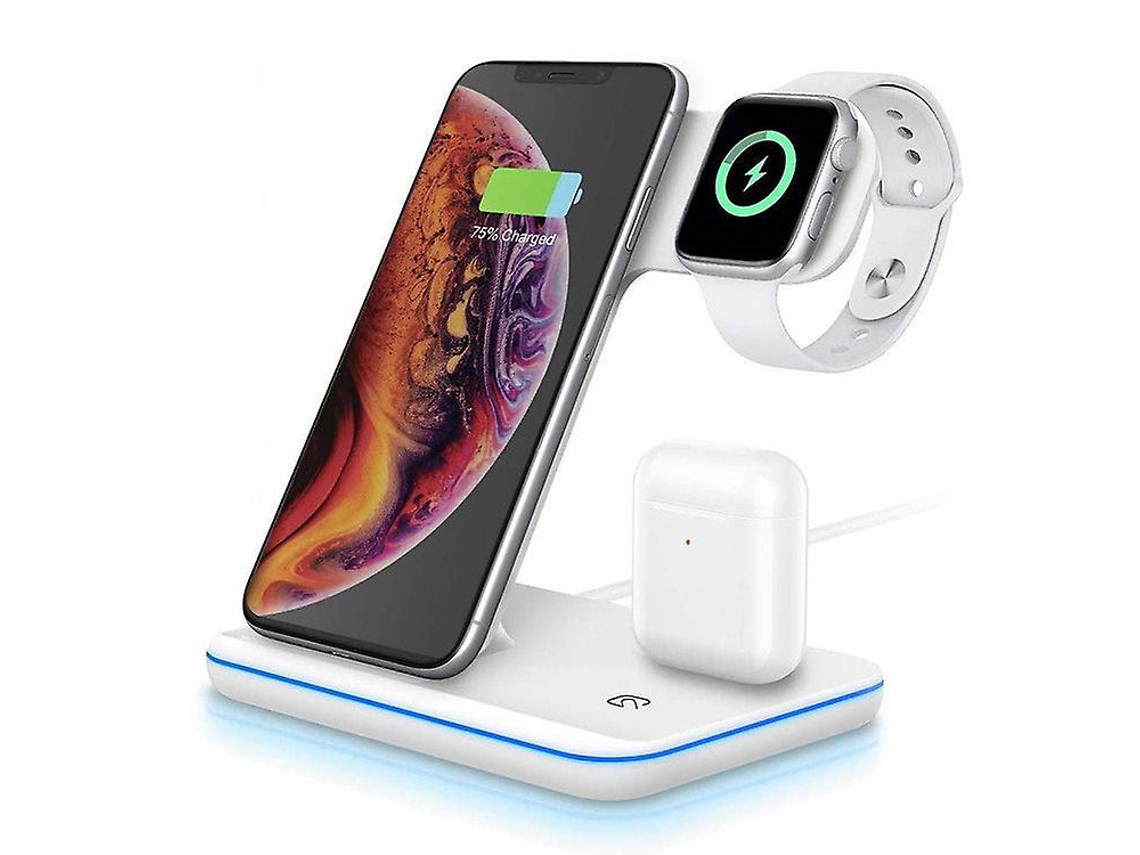 Cargador Sem Fio Qi Para Apple, Samsung Yizhood Blanco