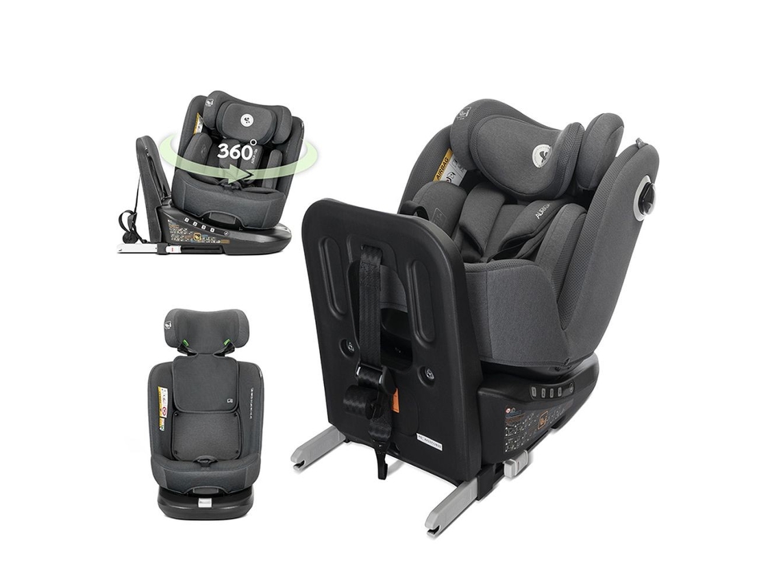 Silla de coche Auriga Gris I Talla I con Isofix y Barra Antirrebote Lorelli (40-150 cm)