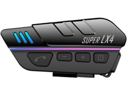 Auriculares Bluetooth Lx4 Para Motocicleta, Manos Libres, Estéreo Con Cancelación De Interferencias.