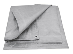 Lona plateada de 120 g y 20 m de Awtools