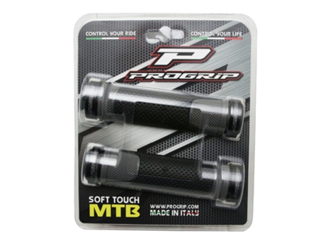 Par de puños de bicicleta de montaña de doble densidad PROGRIP 997 open end lock on