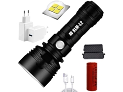 2026-linterna Led Ultra Brillante P70 3-10w Lumens Impermeable Usb Recargable Para Camping