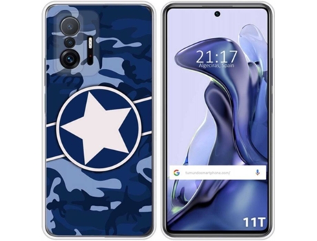 Carcasa Xiaomi 11T 5G / 11T Pro 5G TUMUNDOSMARTPHONE Camuflaje 03 Multicolor