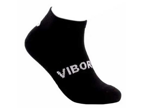 Calcetines para Hombre VIBORA Mamba Negro para Tenis (EU 39 - 42)