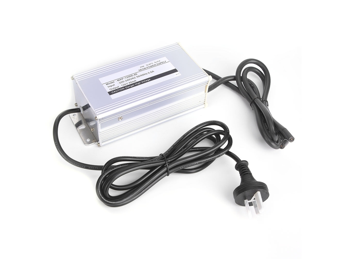 2026dz-transformador Electrónico Para Neon 12kv 40ma Fuente De Alimentación Para Carteles De Luz Mxp‑12000‑40