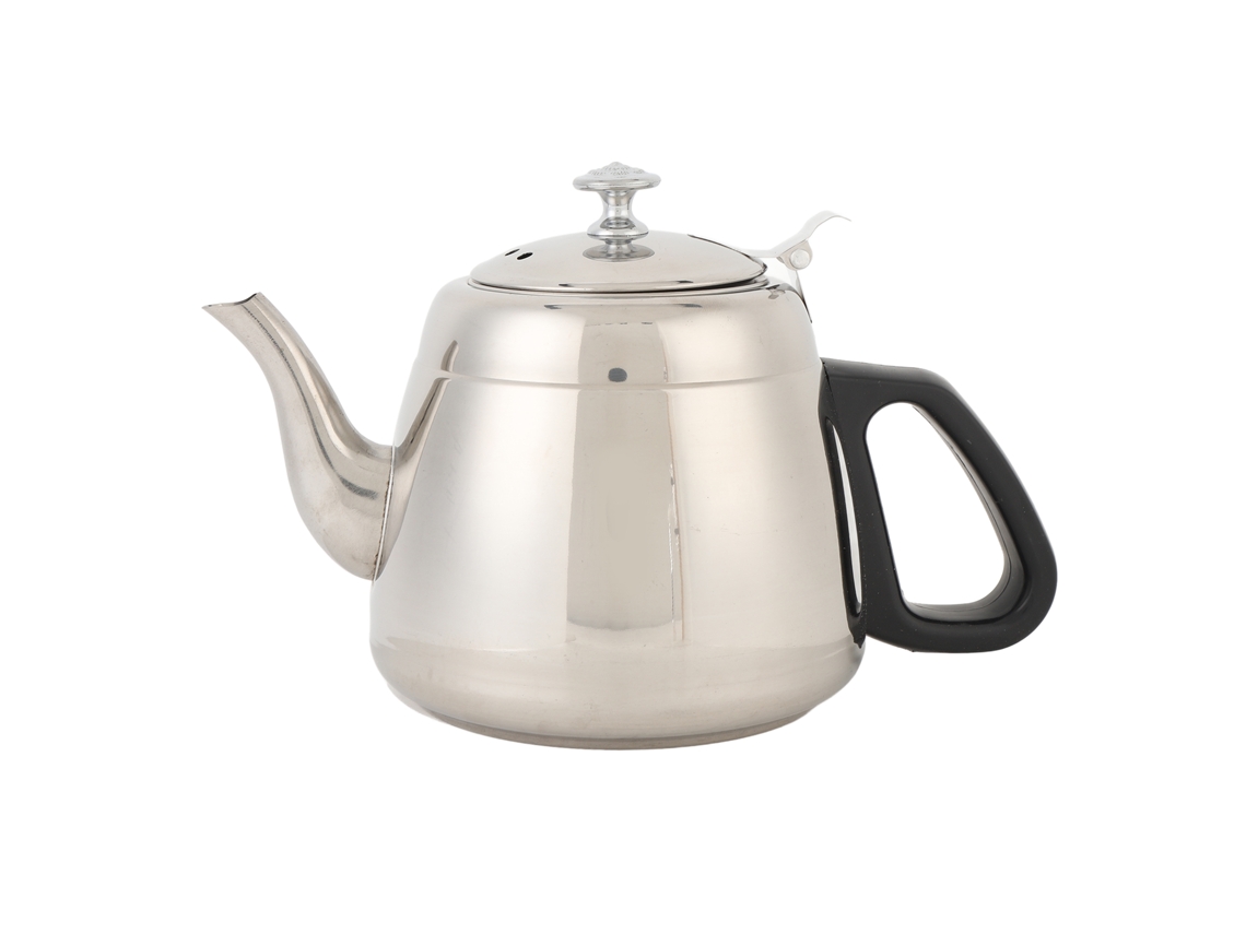 Hervidor De Acero Inoxidable Con Filtro, Gran Capacidad De 1,5 L, Apto Para Cocinas Con Asa Ergonómica.