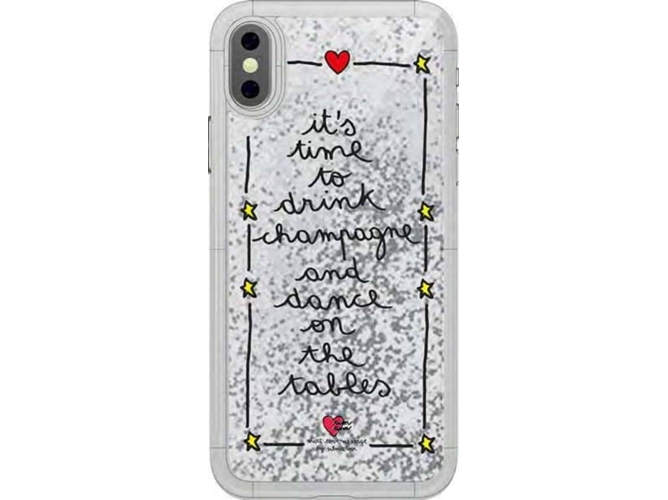 Funda iPhone XR SILVIA TOSI Champagne Multicolor