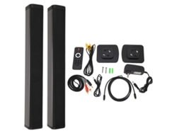 Altavoz De Tv De 40 W Con Bluetooth 5.0, Montaje En Pared, Altavoz De Escritorio Largo Con Control Remoto Para Cine En