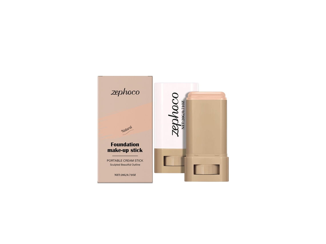 Brocha para base de maquillaje correctora hidratante natural