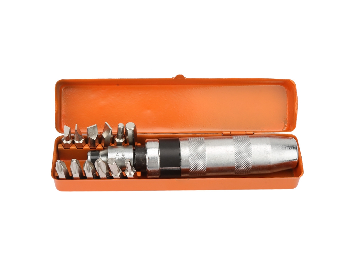 Juego De 13 Puntas De Destornillador De Impacto Para Reparación De Automóviles, Para Quitar Tornillos Oxidados, Acero Cromo Vanadio.