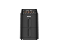 Freidora De Aire Negra De 2 X 2,5 L Y 2000 W Fg3301 - Fagor