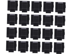 100 Bridas De Plástico Autoadhesivas Para Cables