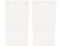 Soporte Magnético Para Menús En Acrílico Transparente, 10x20 Cm, Juego De 2 Unidades Para Exhibición De Escritorio.
