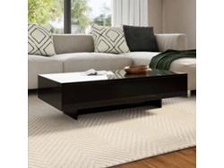 Mesa de centro en negro brillante DKD HOME DECOR