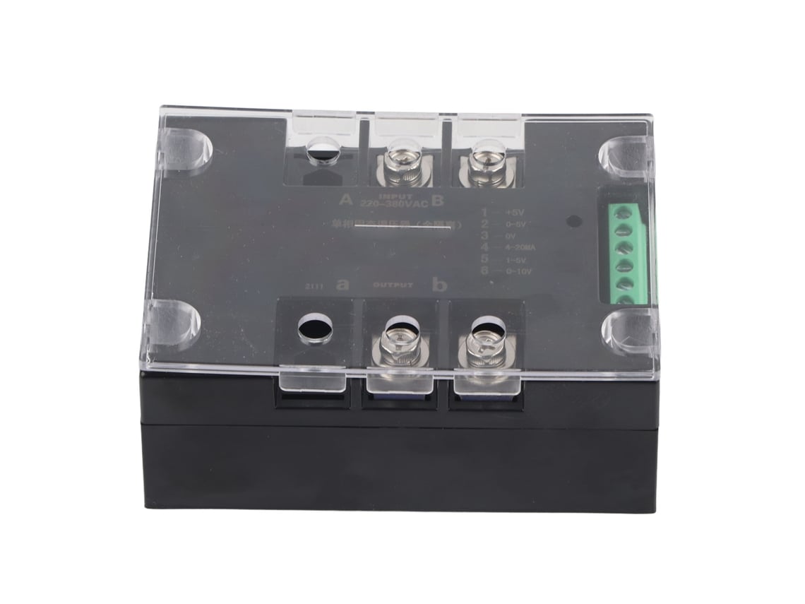 Regulador de tensão SCR monofásico Veloriskku 220-380VAC SSR-150WA-H sem dissipador de calor