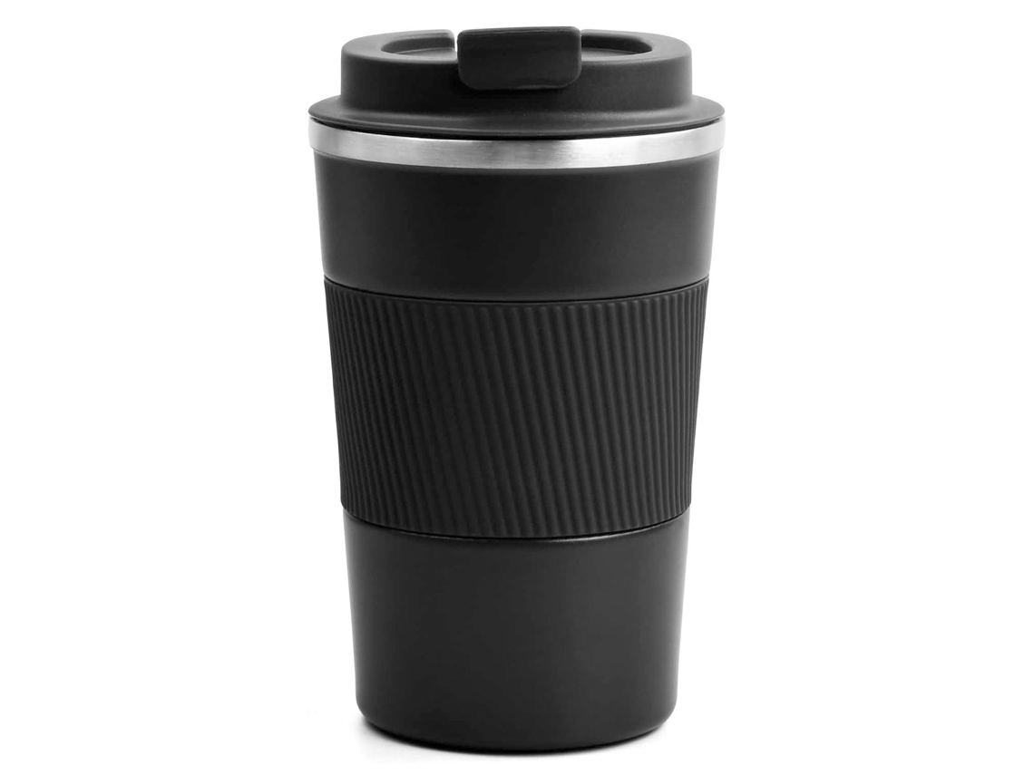 Innovadora taza de café con aislamiento, vaso térmico que mantiene el calor y el frío hasta 6 horas, taza reutilizable de acero inoxidable.