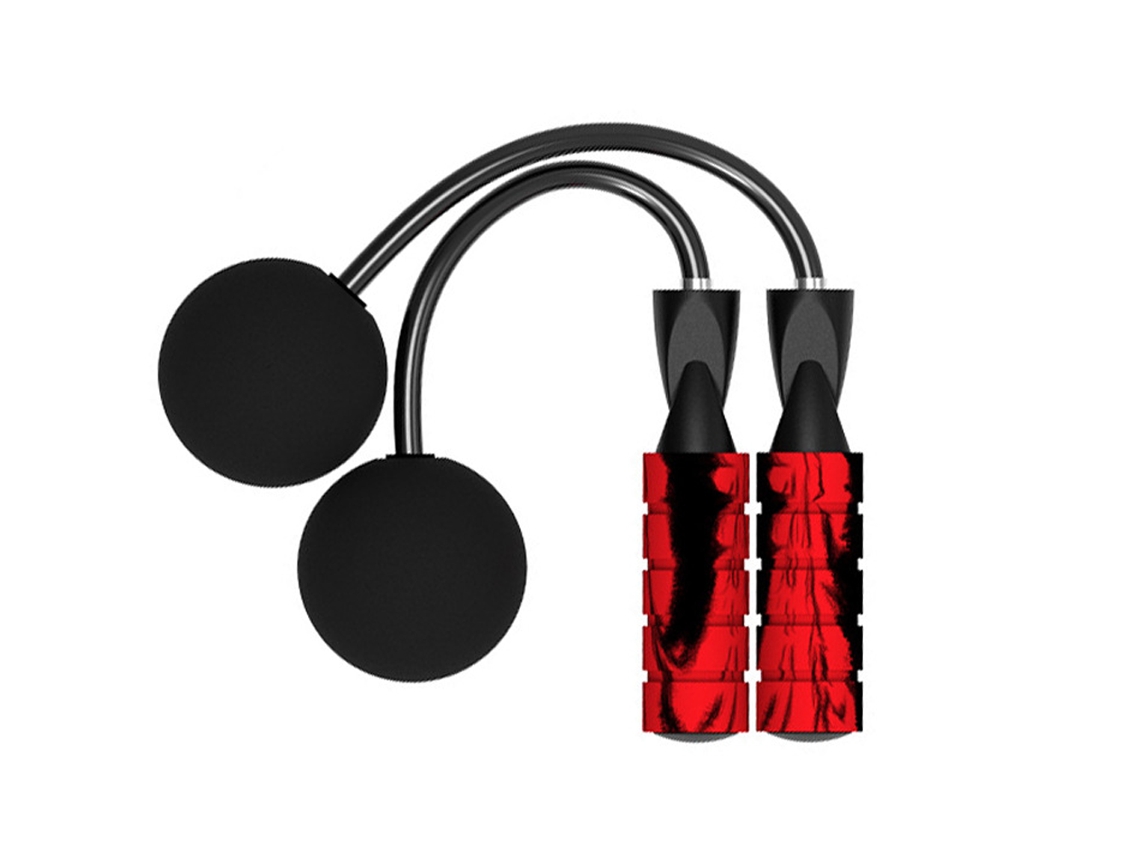 Cuerda de saltar inalámbrica ajustable para adultos y niños, entrenamiento de fitness sin cuerda