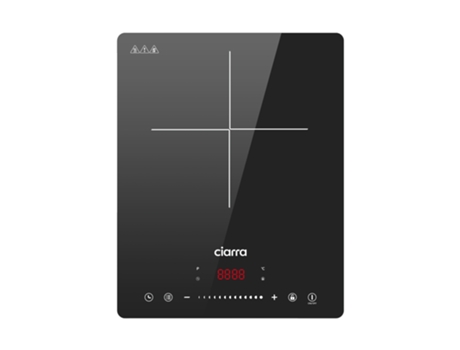 CIARRA Placa de inducción 2000W 8 niveles CBTIH1