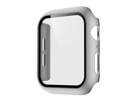 Tapa Protectora de Cristal para Apple Watch Series 9 Aluminio 45Mm Gris