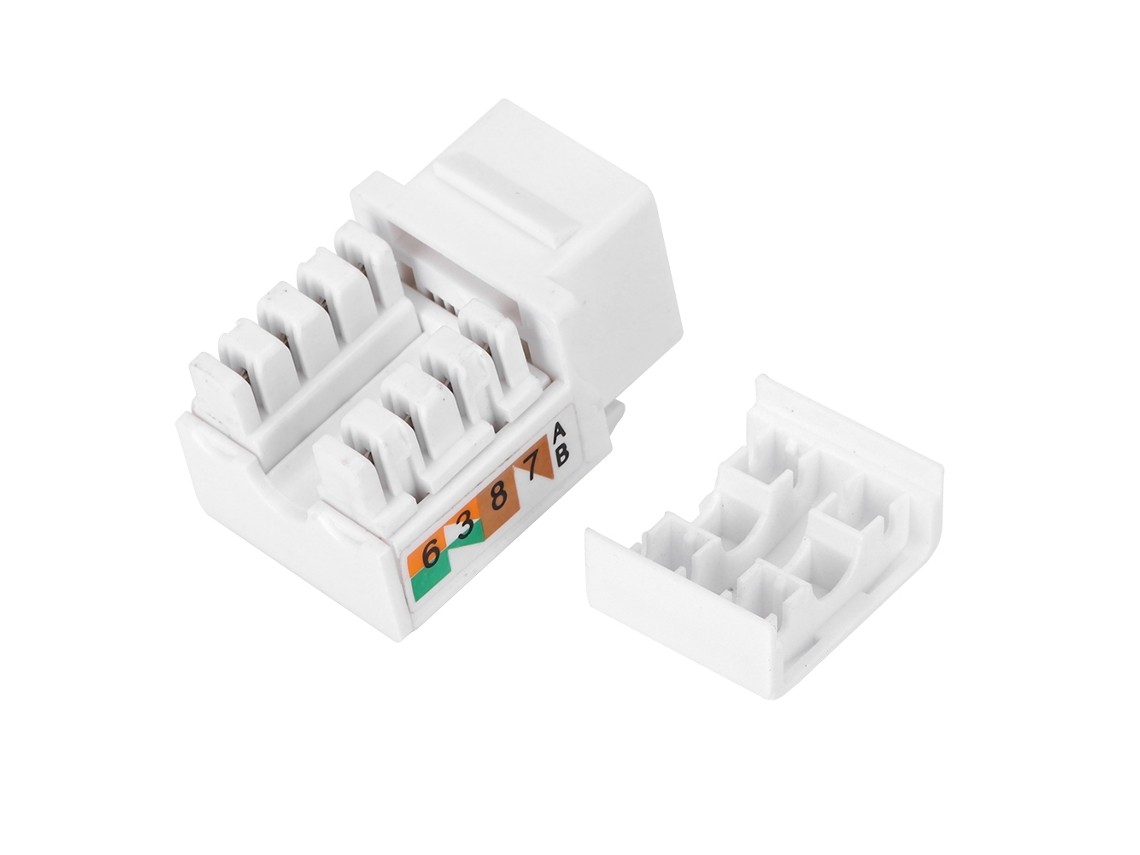 Módulo Ethernet Cat6 Rj45-8p8c, Componente Electrónico Con Cubierta Antipolvo.