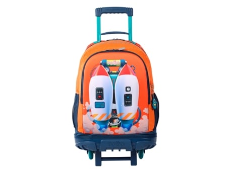 Mochila Infantil Con Ruedas Grande Cohety
