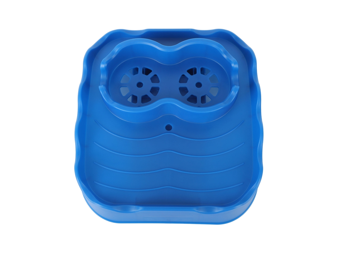 Bandeja Antideslizante Ajustable Para Bañera Con Orificios De Drenaje - Azul