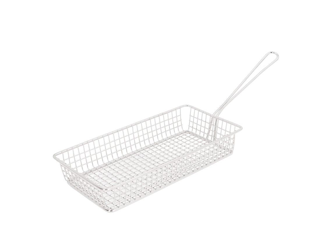 Cesta Grande Multifuncional Para Freír En Acero Inoxidable 304 Con Asa Larga.