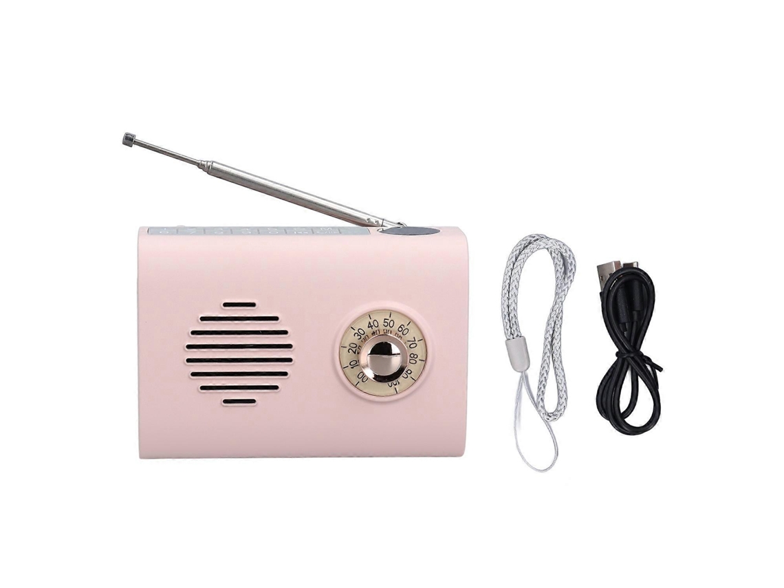 Mini altavoz Bluetooth portátil con radio Bluetooth, altavoces inalámbricos con energía solar y luz para Yunzii