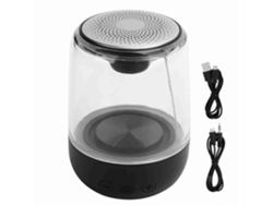 Comunicación Inalámbrica Bluetooth Con Luz Led Y Sonido Estéreo De Alta Fidelidad.