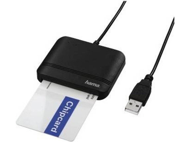 Lector de tarjetas HAMA Smartcards (Para DNI - Micro SD)