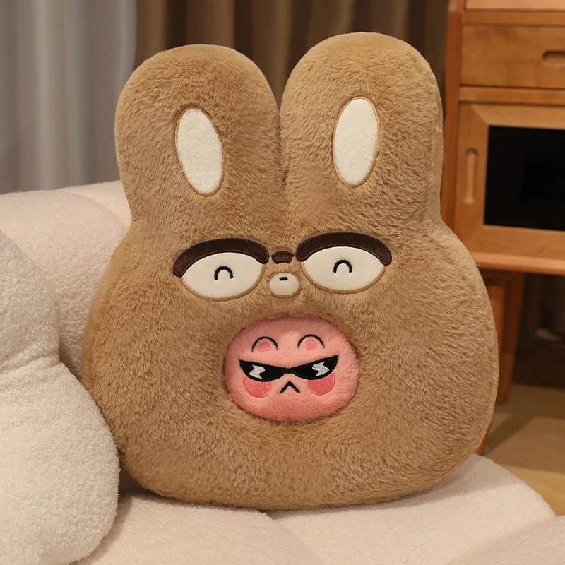 (hermanos Conejos 50cm) Cojín Decorativo/almohada Para Sofá Con Forma De Conejo Para Adultos