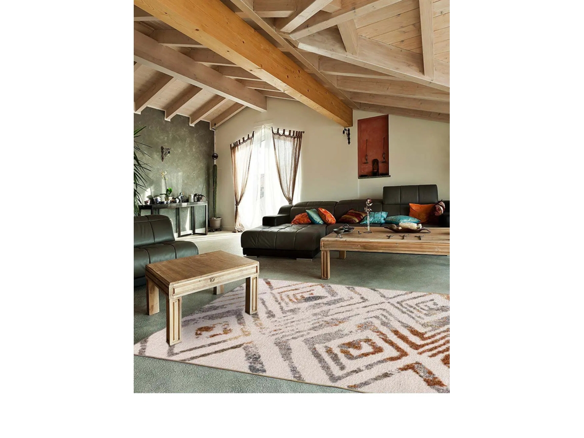 Alfombra Interior Moderno - Atticgo - Picasso Multicolor 80x150 Cm