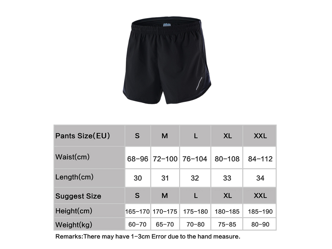 Pantalones Cortos De Running De Secado Rápido 2 En 1 Para Hombre, Ideales Para Entrenamiento, Maratón, Ciclismo Y Fitness.